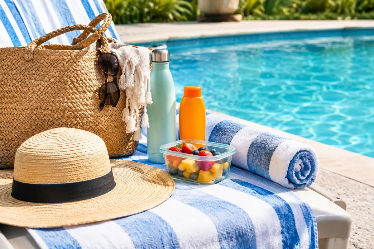 What to Bring Poolside for an Easy Summer Day