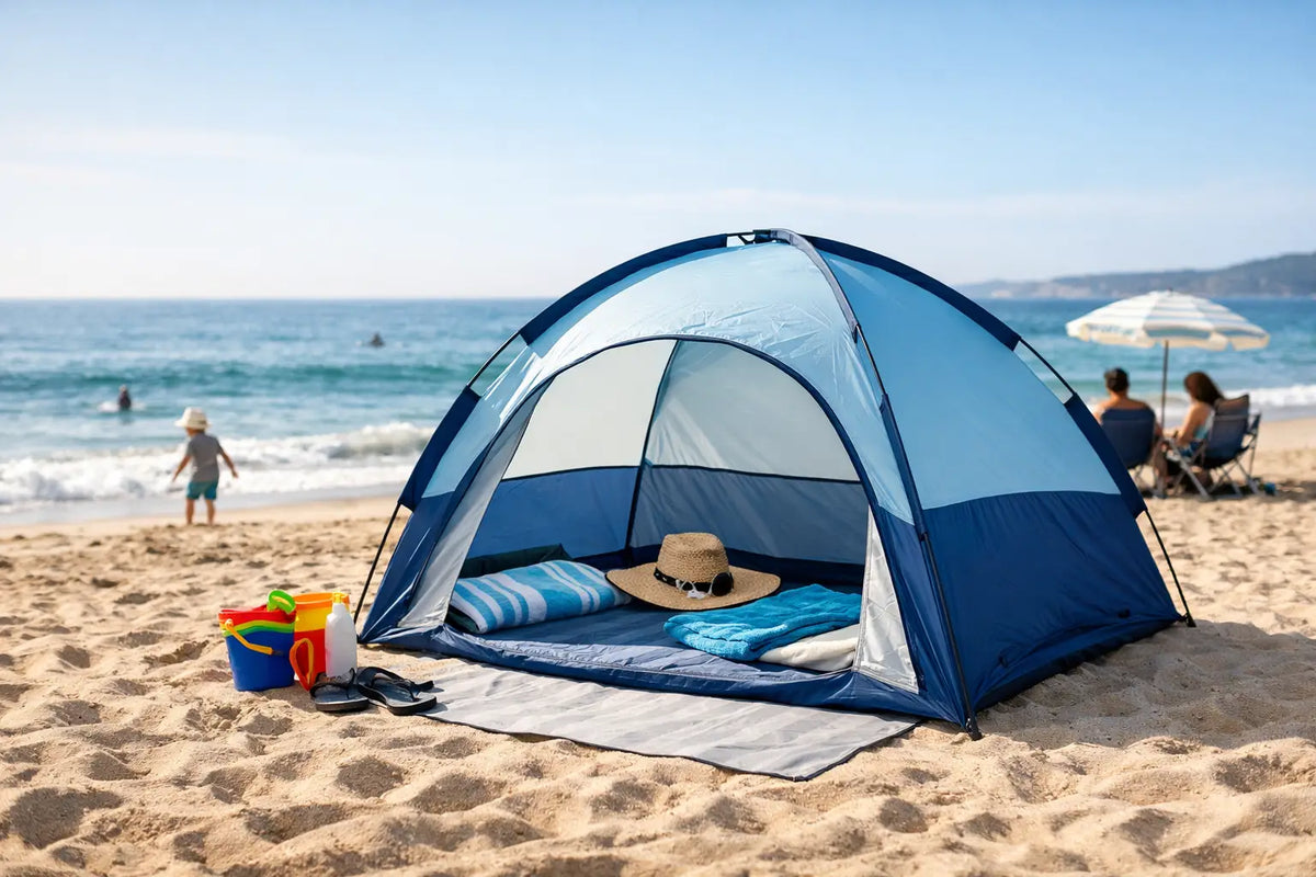 7 UV Beach Tent Benefits for Easier Beach Days