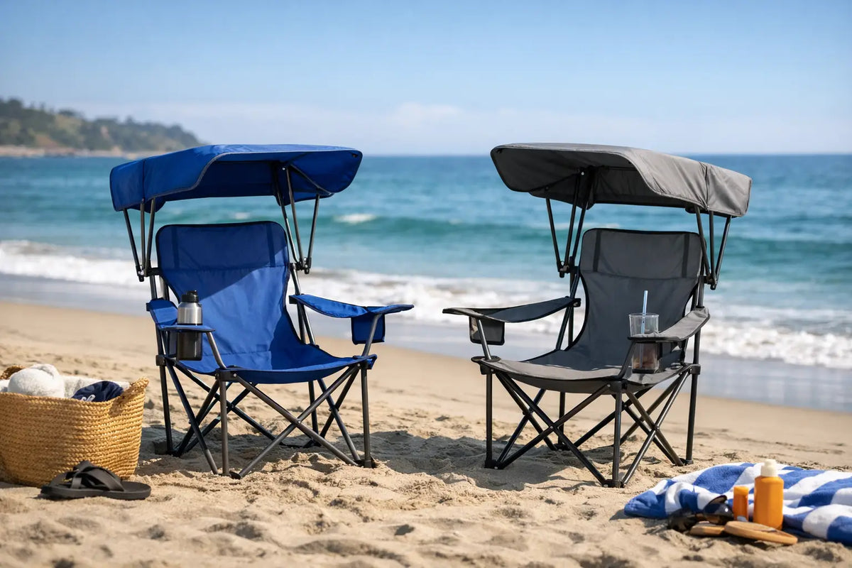 Folding Beach Chairs With Canopy That Work