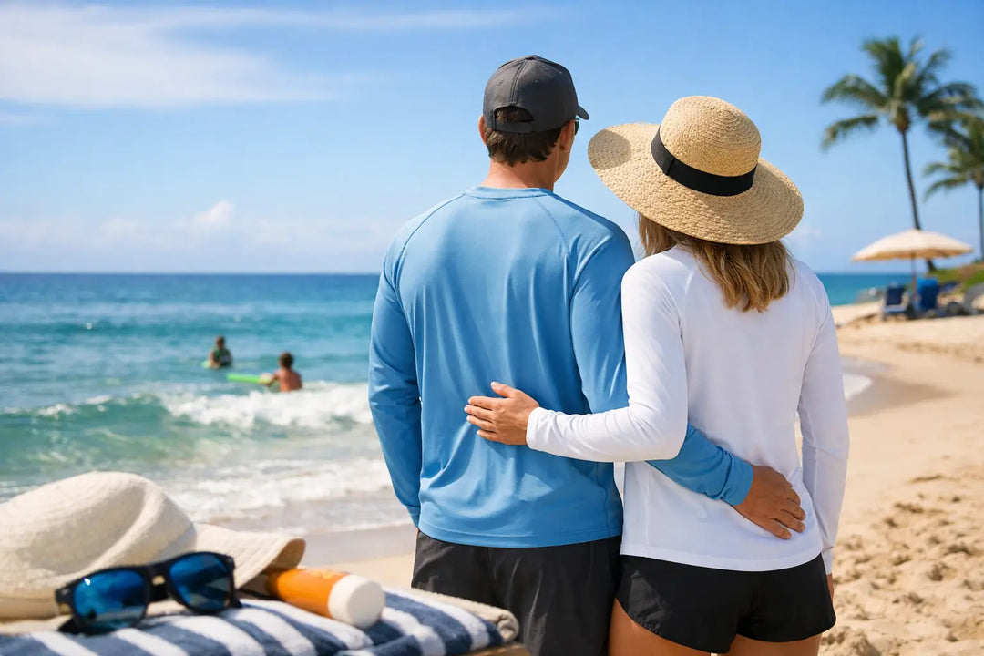 Sun Protective Swim Shirts for Easy Beach Days