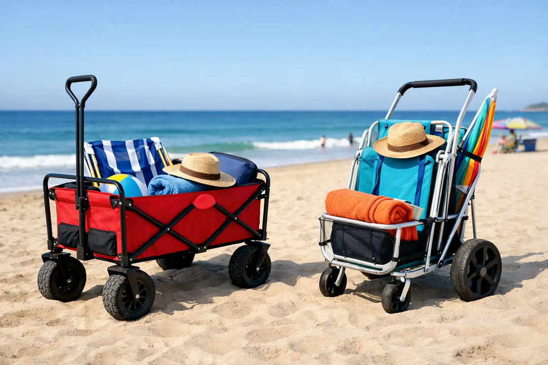 Beach Wagon vs Cart: Which Fits Your Beach Day?