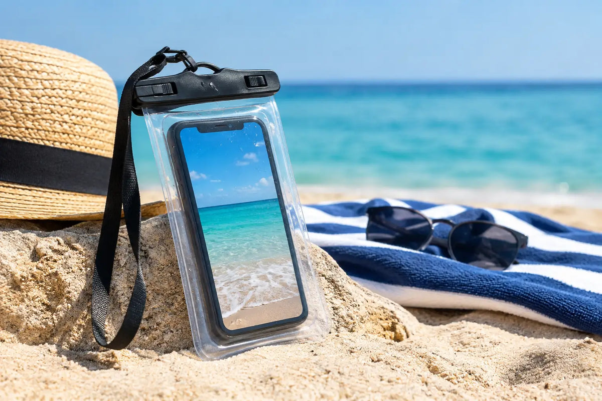 Waterproof Phone Pouches for Beach Days