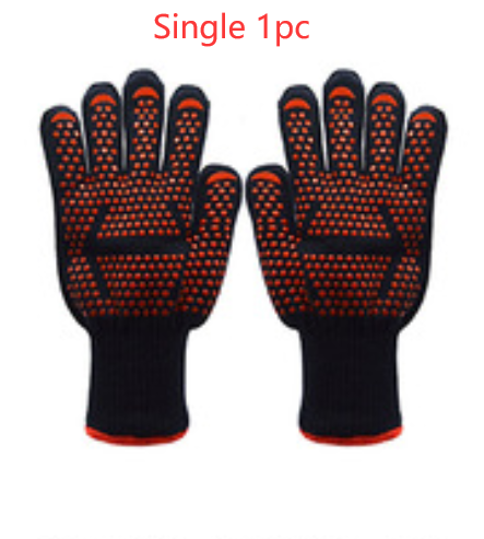 High Temperature Fireproof Barbecue Baking Gloves