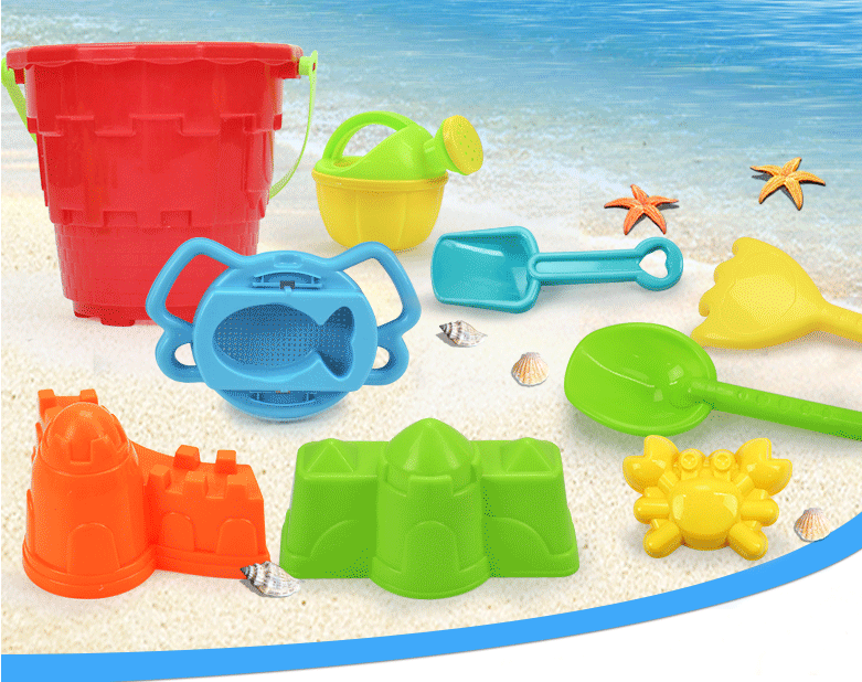 Beach Bucket Toy Set for Sand Play