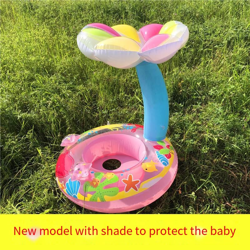 Large Car Horn Boat with Canopy for Kids Water Play