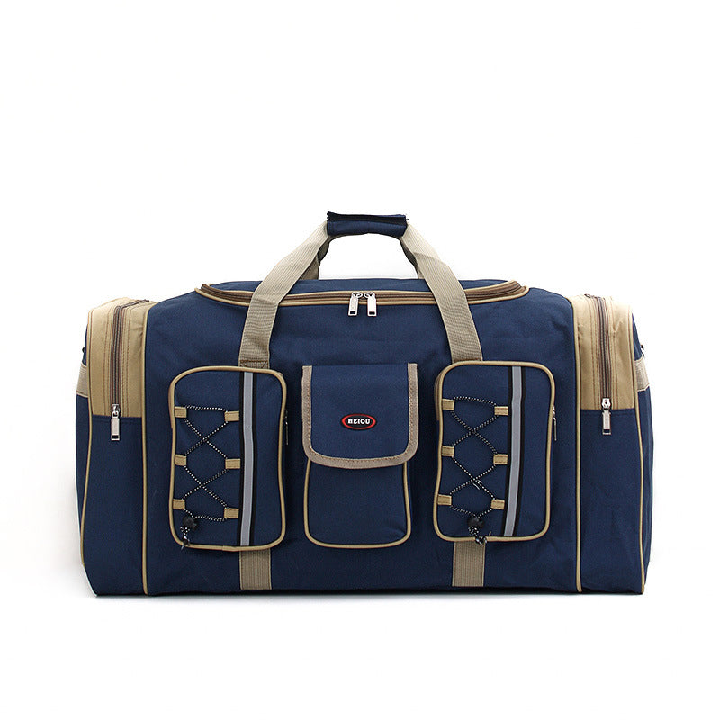 Foldable Canvas Travel Bag with Large Capacity