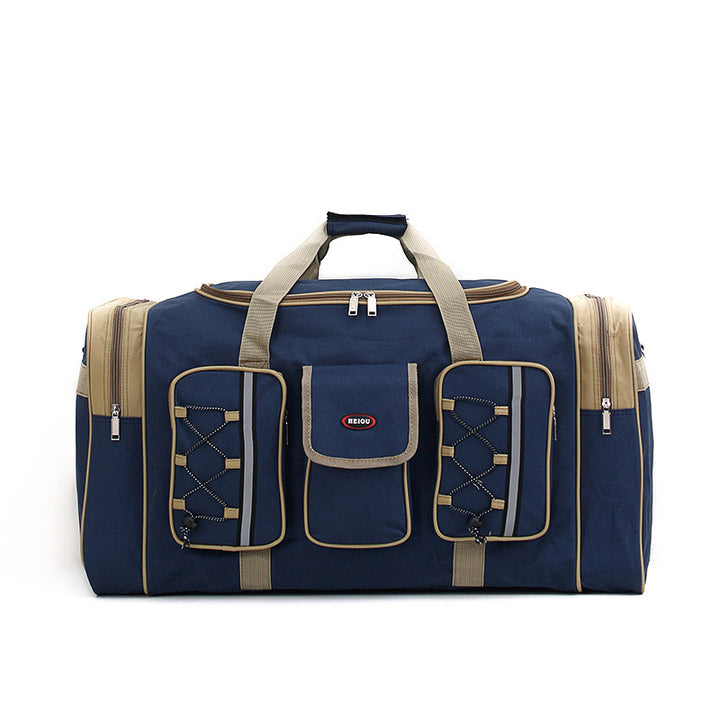 Foldable Canvas Travel Bag with Large Capacity