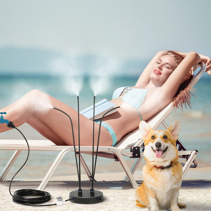 Outdoor Misting Cooling System for Patio, Pool &amp; Garden