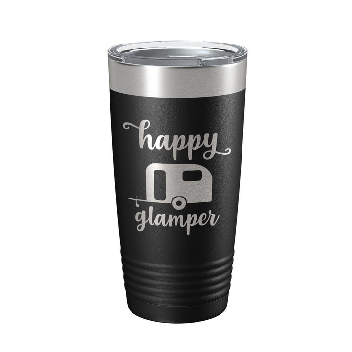 Happy Glamper Tumbler Travel Mug Insulated Laser Engraved Coffee Cup 20 oz-5