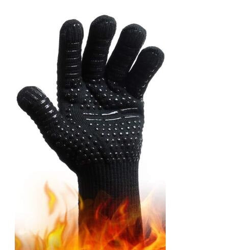 Extreme Cooking Heat BBQ Mitts,