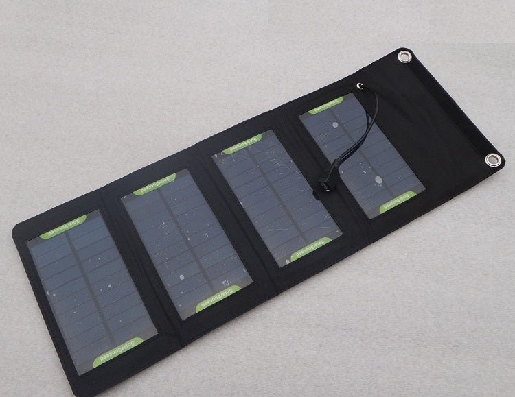 7W Portable Solar Charger | USB Output | Foldable &amp; Lightweight | Camping &amp; Outdoor