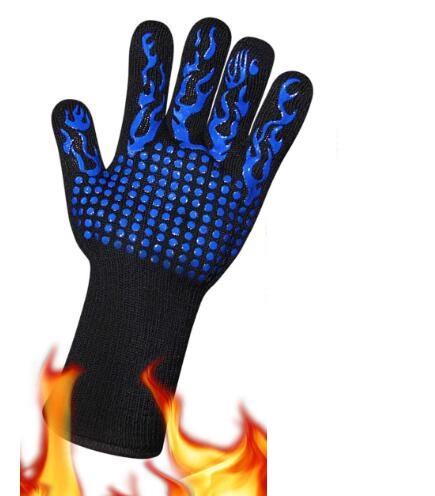 Extreme Cooking Heat BBQ Mitts,