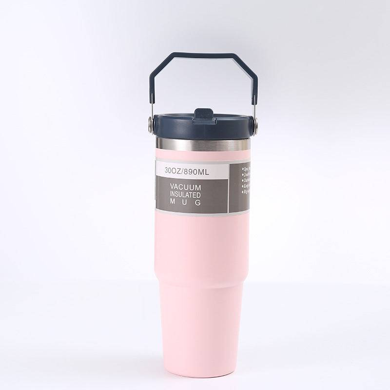Stainless Steel Travel Coffee Tumbler – Insulated Car Cup with Cover (20/30 oz)-9