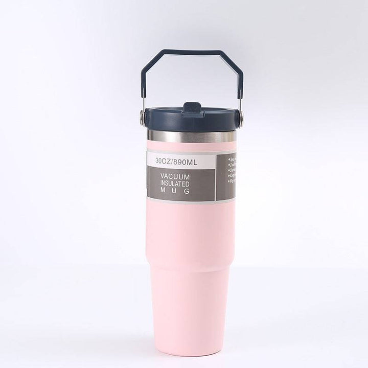 Stainless Steel Travel Coffee Tumbler – Insulated Car Cup with Cover (20/30 oz)-9