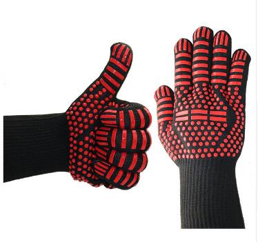 Extreme Cooking Heat BBQ Mitts,