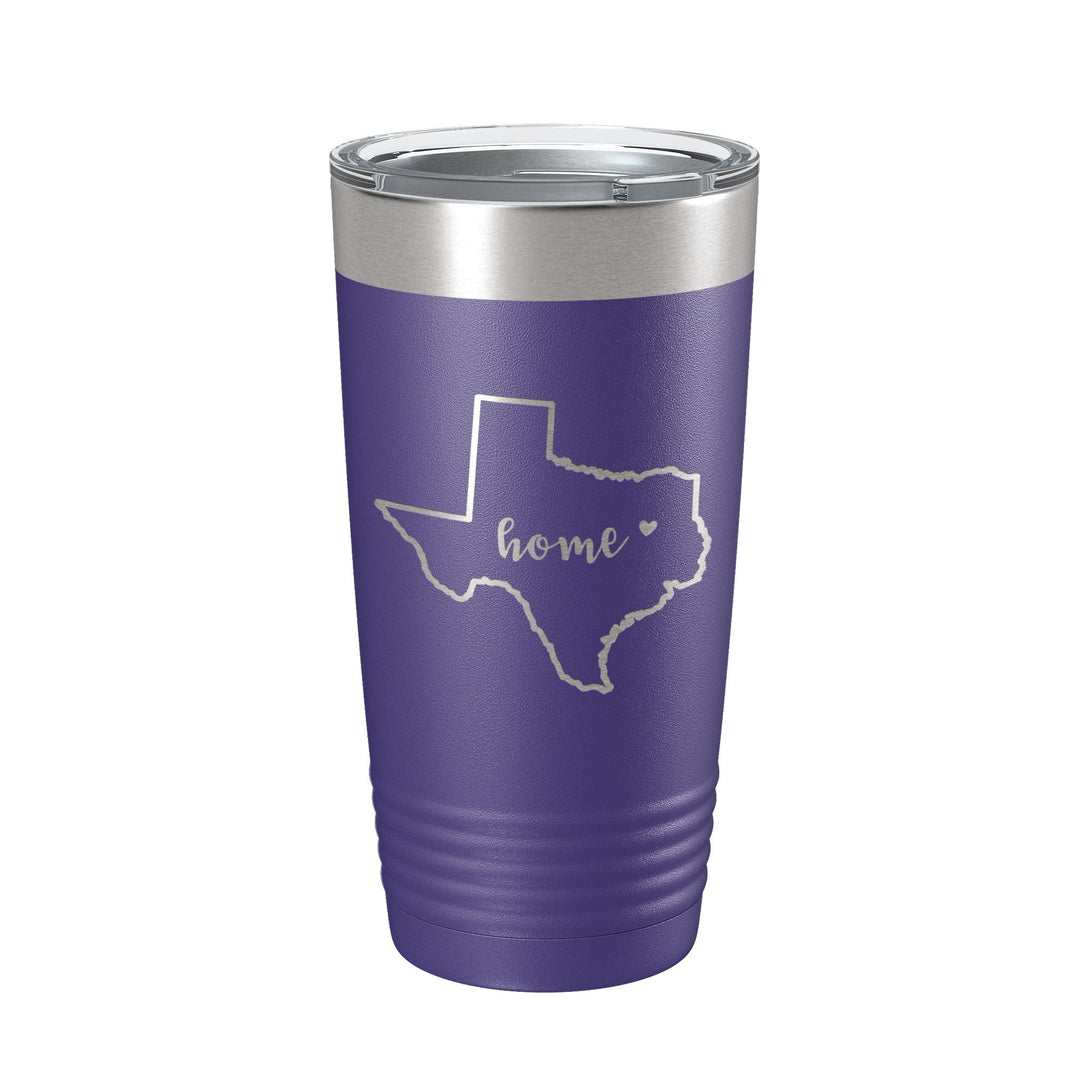 Texas Tumbler Home State Travel Mug Insulated Laser Engraved Map Coffee Cup 20 oz-15