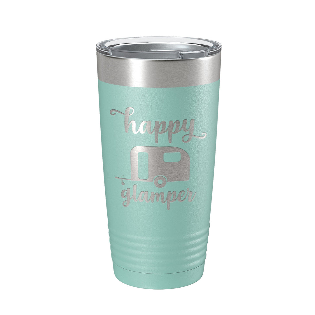 Happy Glamper Tumbler Travel Mug Insulated Laser Engraved Coffee Cup 20 oz-12