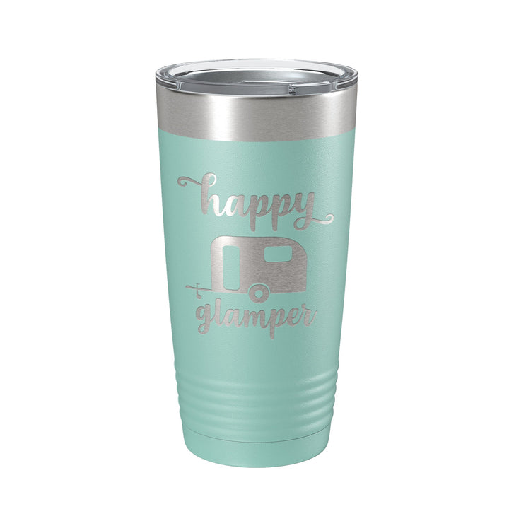 Happy Glamper Tumbler Travel Mug Insulated Laser Engraved Coffee Cup 20 oz-12