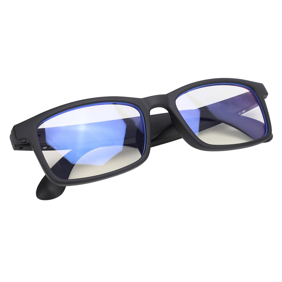 Smart Sound Glasses with Mic Blue Light Filter Touch Voice Assistant Outdoor Cycling Touch Control Smart Glasses