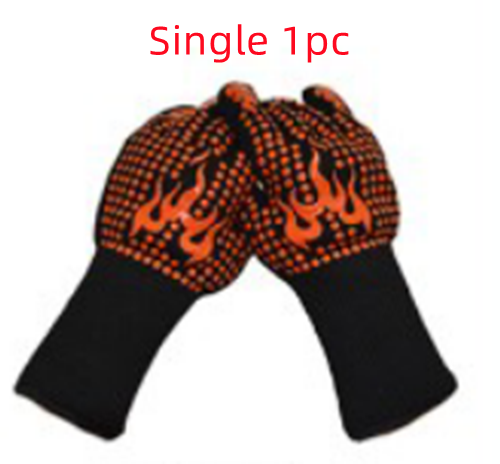 High Temperature Fireproof Barbecue Baking Gloves