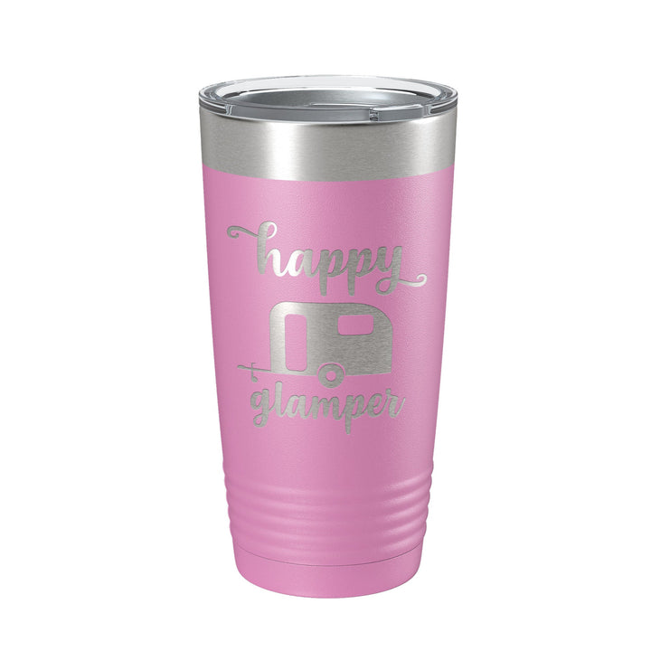 Happy Glamper Tumbler Travel Mug Insulated Laser Engraved Coffee Cup 20 oz-14