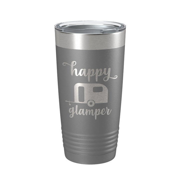 Happy Glamper Tumbler Travel Mug Insulated Laser Engraved Coffee Cup 20 oz-16