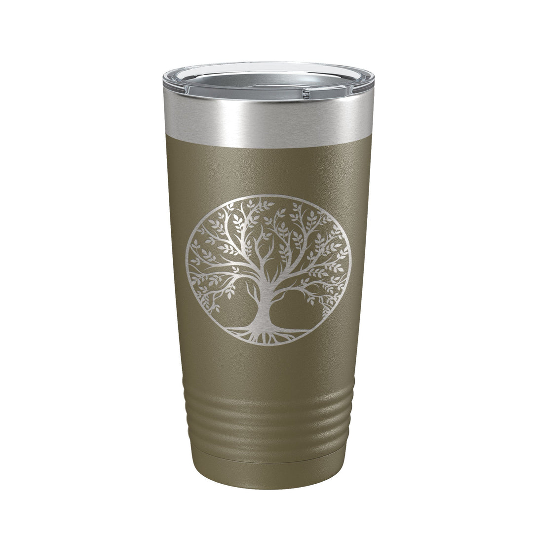 Tree Of Life Tumbler Travel Mug Insulated Laser Engraved Coffee Cup 20 oz-21