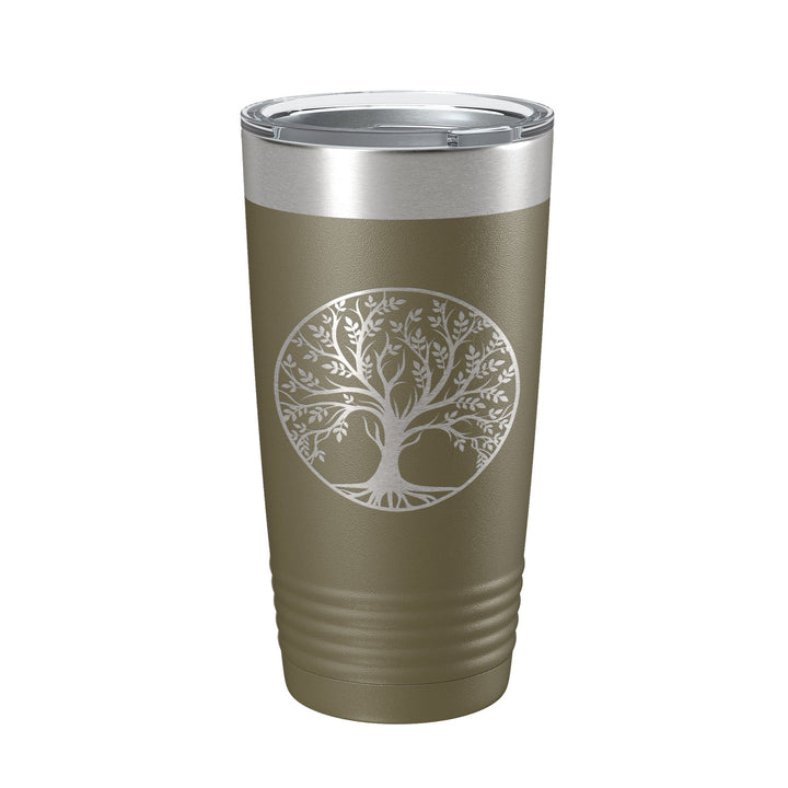 Tree Of Life Tumbler Travel Mug Insulated Laser Engraved Coffee Cup 20 oz-21