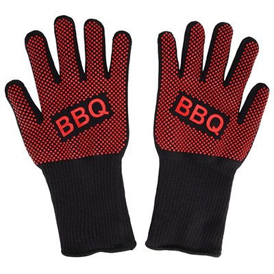 Extreme Cooking Heat BBQ Mitts,