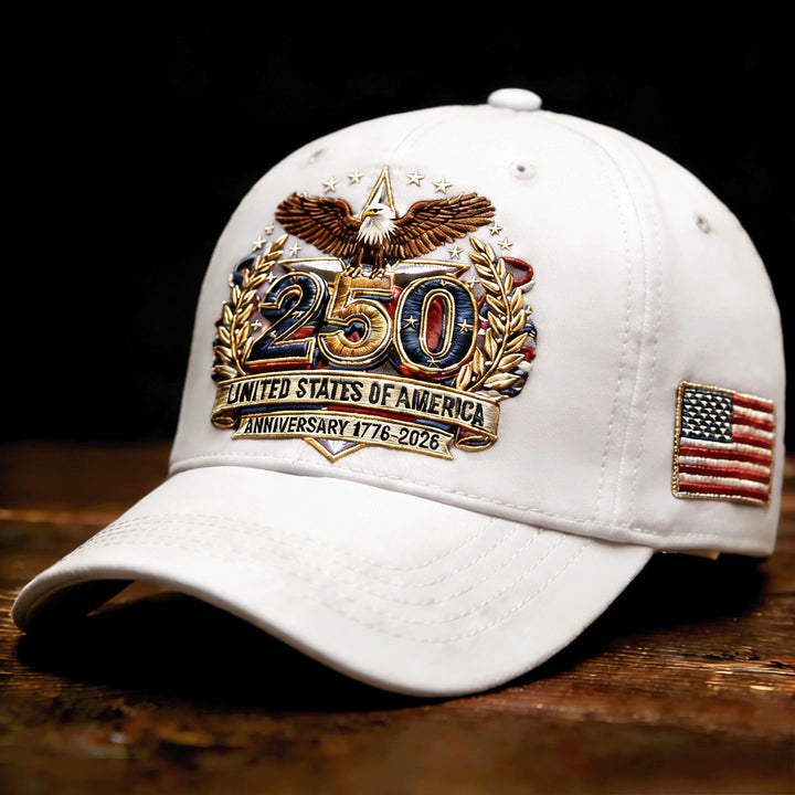 250th Anniversary Embroidered Baseball Cap