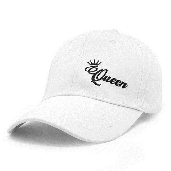 King N Queen Crown Embroidered Baseball Caps Set