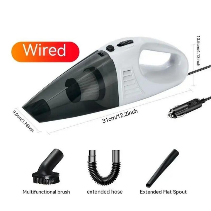 Compact Car Vacuum Cleaner, Great for Beach Sand