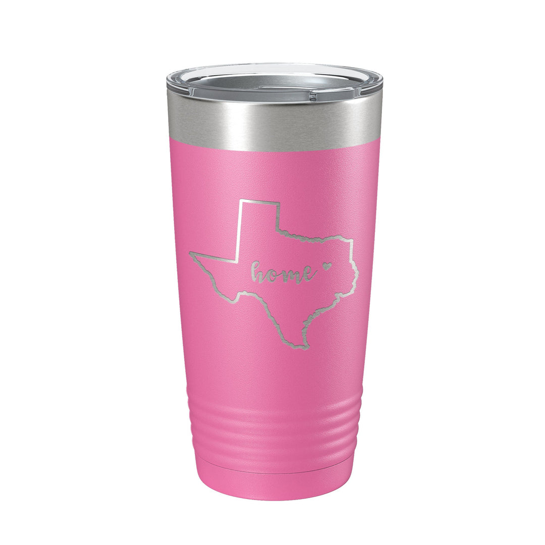 Texas Tumbler Home State Travel Mug Insulated Laser Engraved Map Coffee Cup 20 oz-11