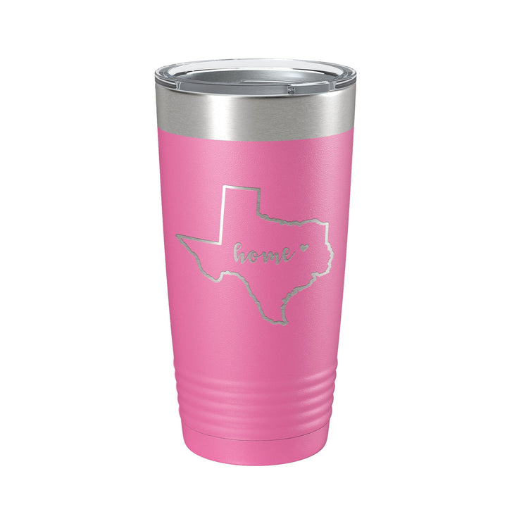Texas Tumbler Home State Travel Mug Insulated Laser Engraved Map Coffee Cup 20 oz-11