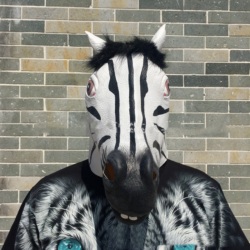 Unicorn and Zebra Party Masks - Horse Head Costumes