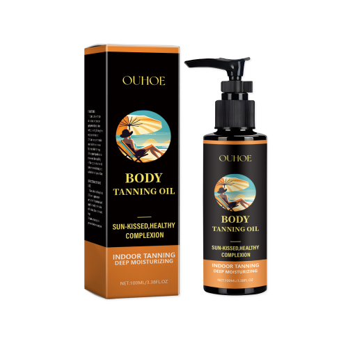OUHOE Tanning Lotion with Coconut &amp; Olive Oil | Moisturizing Beach Tan Skin Oil