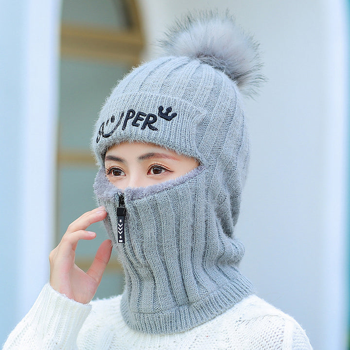 Knitted Winter Ear Protection Hat