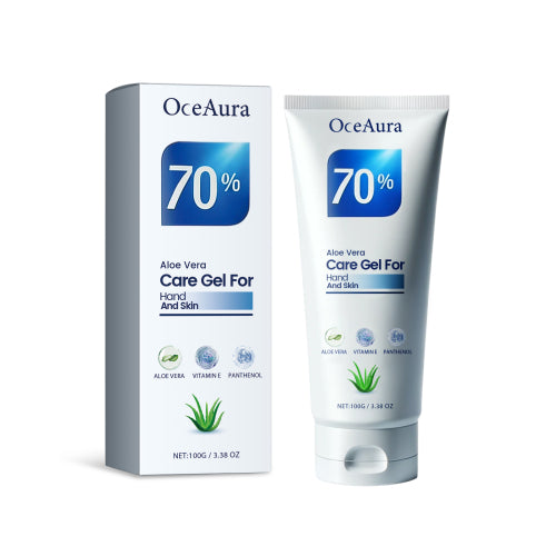OceAura Aloe Vera Gel | Hydrating After-Sun Moisturizer for Hands &amp; Skin