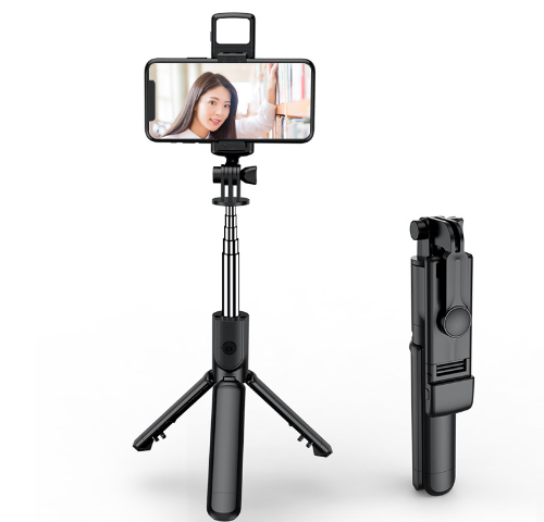 Bluetooth Selfie Stick for Phones - Tripod &amp; Holder