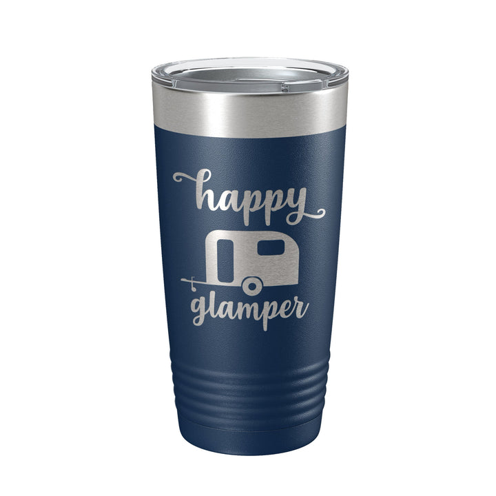 Happy Glamper Tumbler Travel Mug Insulated Laser Engraved Coffee Cup 20 oz-8