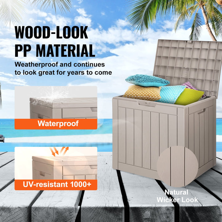 Outdoor Storage Box Waterproof Garden, Pool
