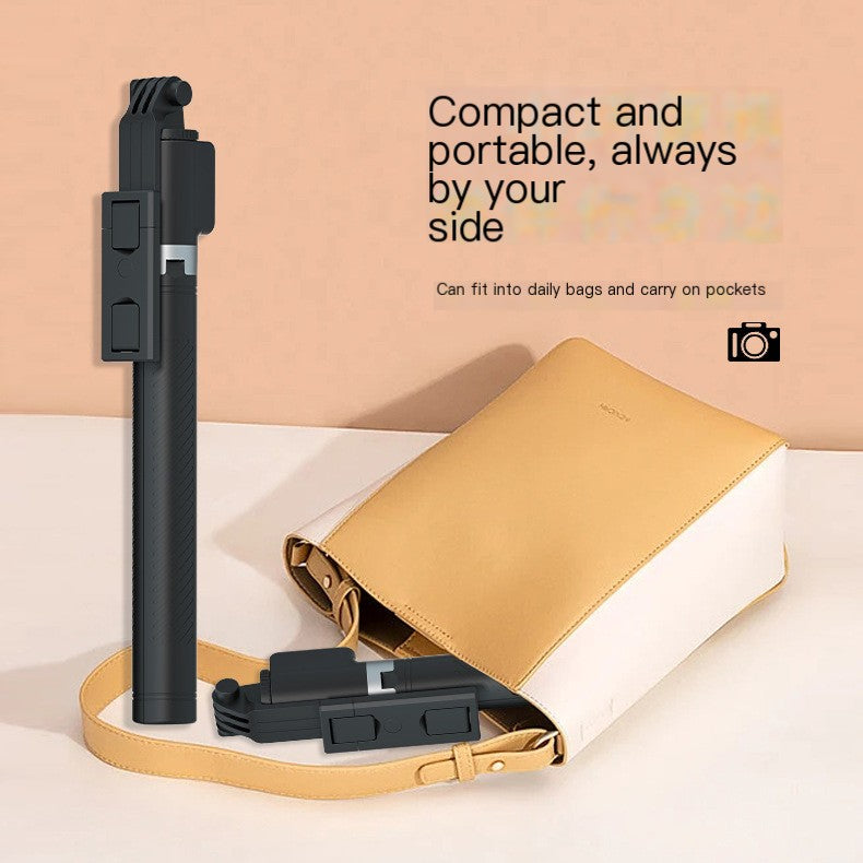 BT12 Selfie Stick Tripod with Remote, 1.65m Height