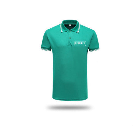 Custom Short Sleeve Polo Work T-Shirts for Summer