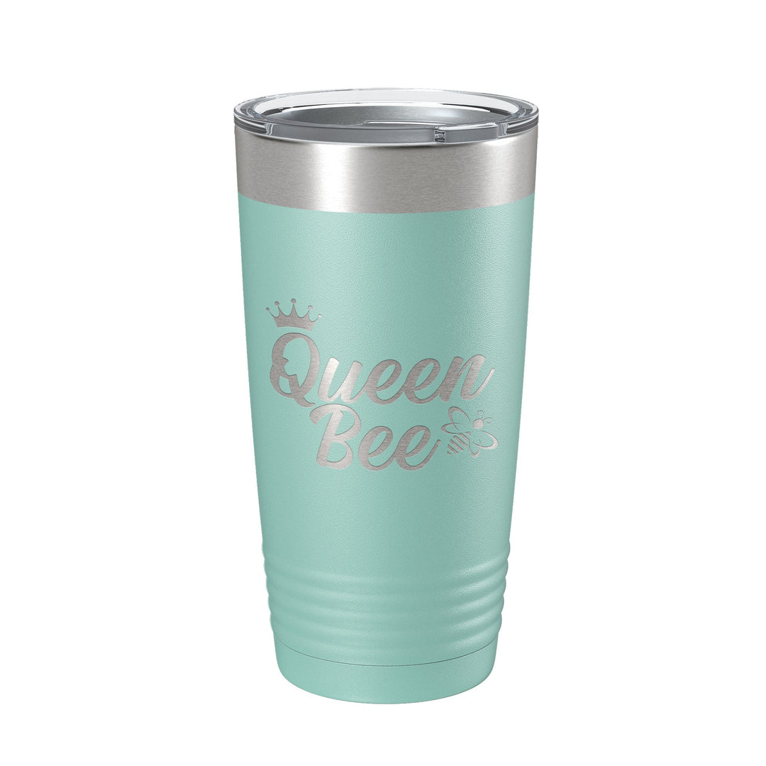 Queen Bee Tumbler Travel Mug Gift Insulated Laser Engraved Coffee Cup 20 oz-12
