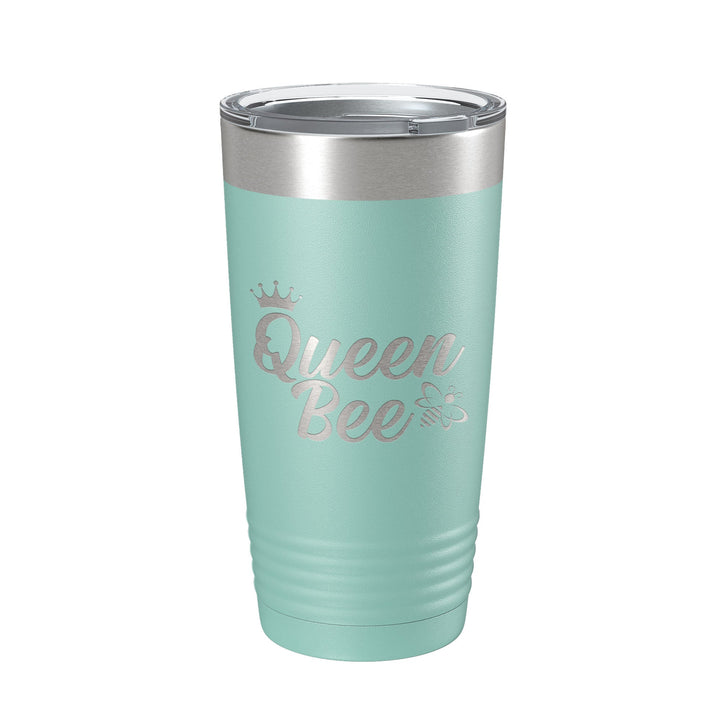 Queen Bee Tumbler Travel Mug Gift Insulated Laser Engraved Coffee Cup 20 oz-12