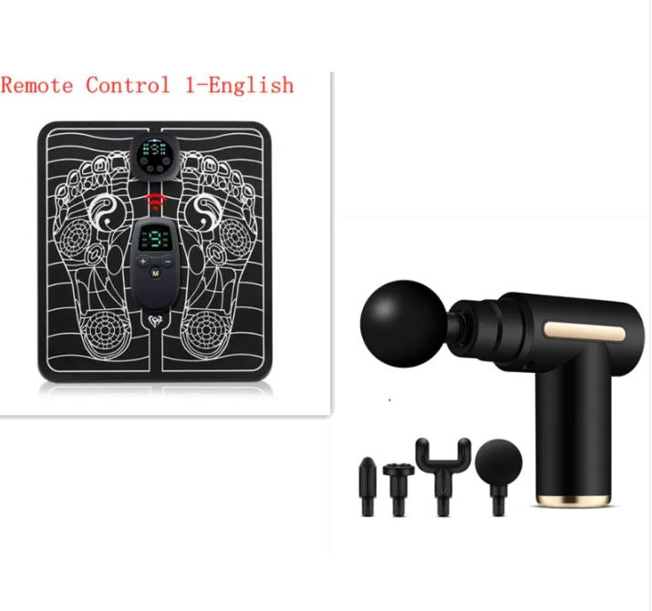 Fascia Gun Vibration Massage Gun – Home Muscle Relaxer &amp; Deep Tissue Recovery Device