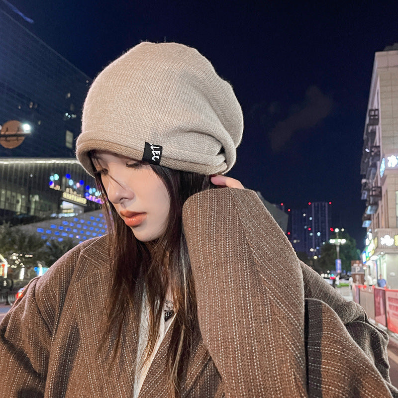 Knitted Wool Winter Warm Cap
