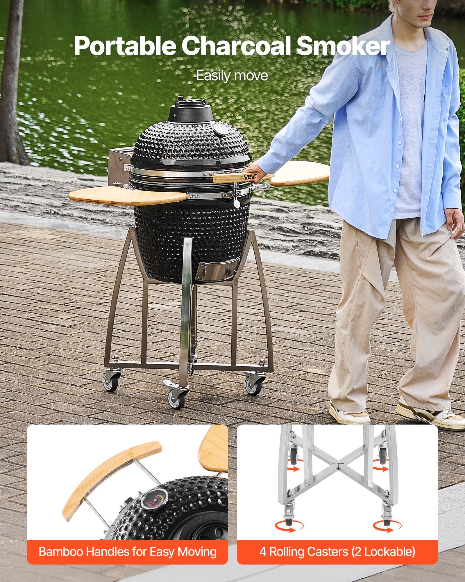 Charcoal Smoker And Grill