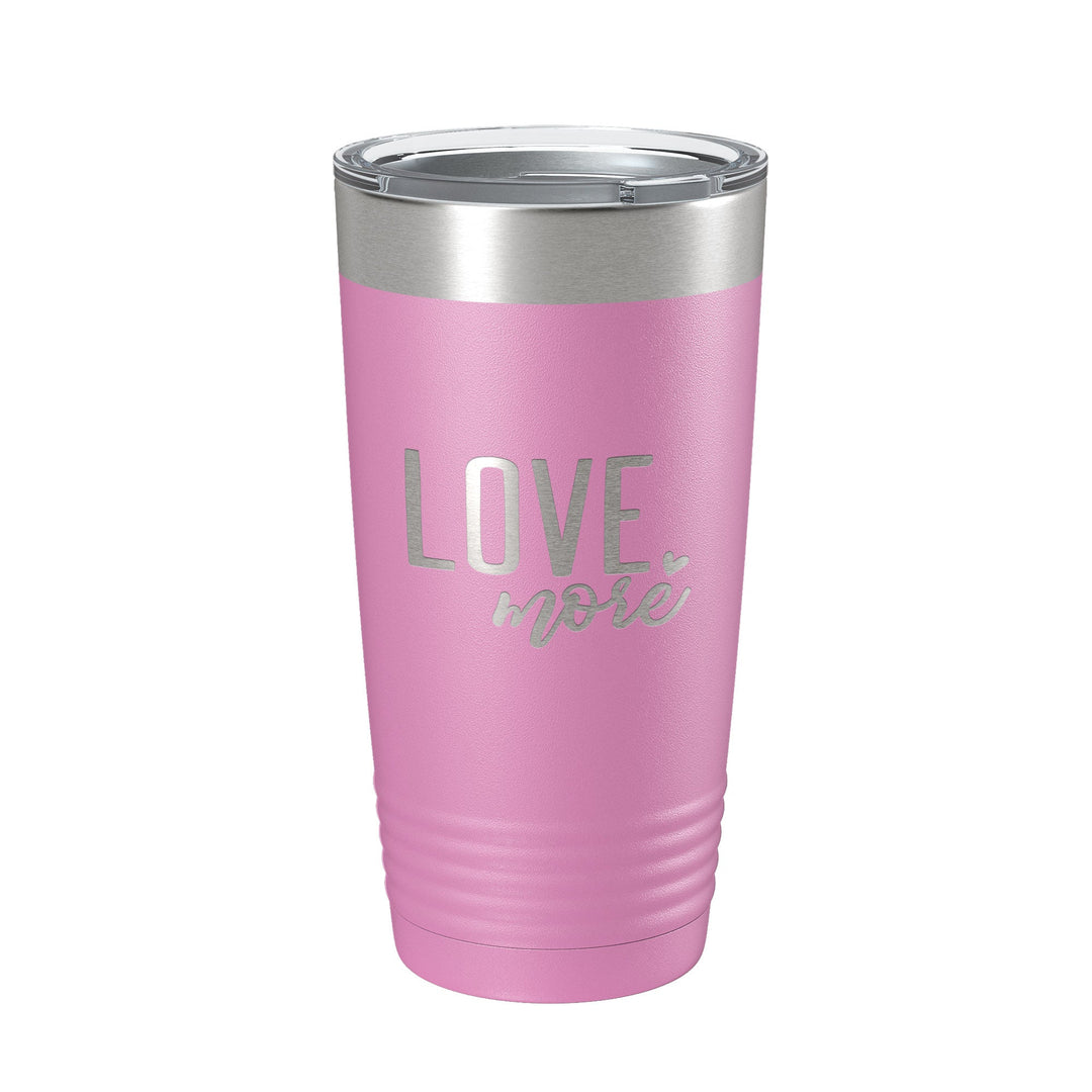 Love More Tumbler Travel Mug Insulated Laser Engraved Coffee Cup 20 oz-14