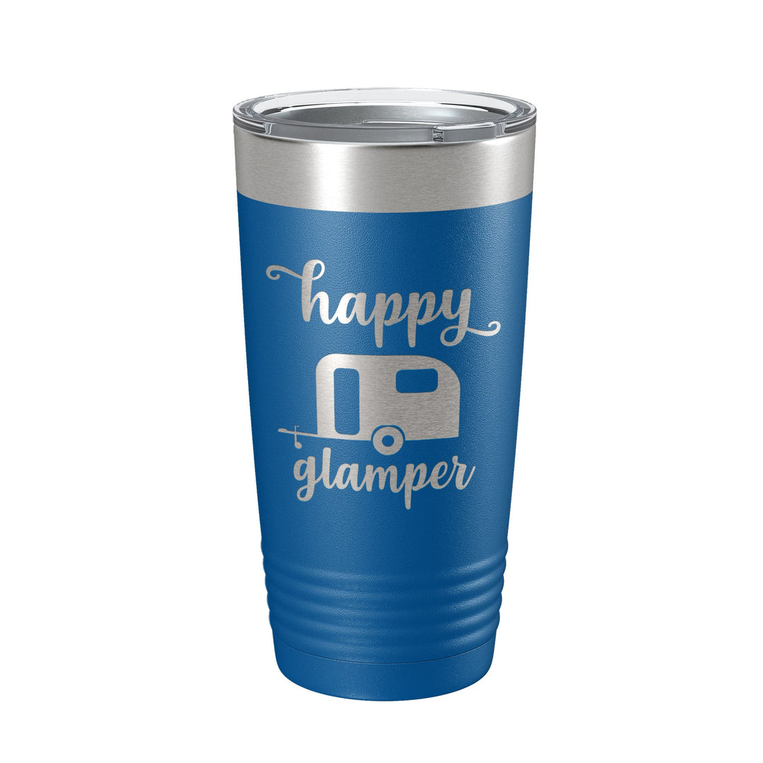 Happy Glamper Tumbler Travel Mug Insulated Laser Engraved Coffee Cup 20 oz-6